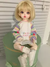 Muñeca BJD Shuga Fairy Rita 1/6, figuras de Anime de resina para niños, regalo sorpresa para niñas, conjunto completo de cumpleaños YOSD de 26cm