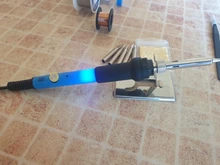 Iron-Tips Repair-Tools Soldering-Iron-Stand-Cleaner Welding-Gun Temperature Adjustable