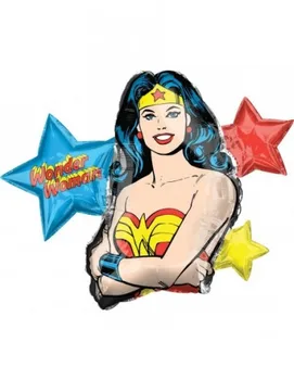

Balloon Wonder Woman Shape 83cm