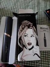 CkeyiN-rizador de pestañas eléctrico, rizador de pestañas en caliente recargable por USB, calentamiento rápido, rizador de pestañas Natural, maquillaje de larga duración