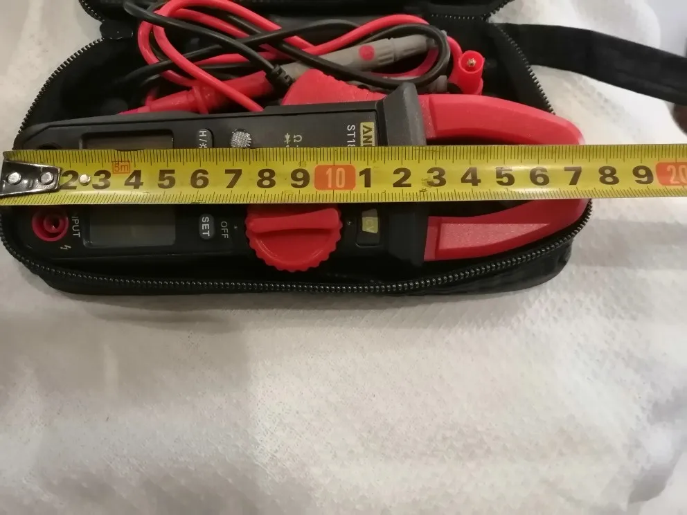 Отзыв о товаре ANENG ST181 токовые клещи DCAC тик ток клещи мультиметр мультиметр с клещами  4000 отсчетов тестер клещи токовые цифровой мультиметр Амперметр Тест напряжения er  усилитель Гц Емкость NCV Ом Тест токоизмеритель клещи от пользователя 8***r