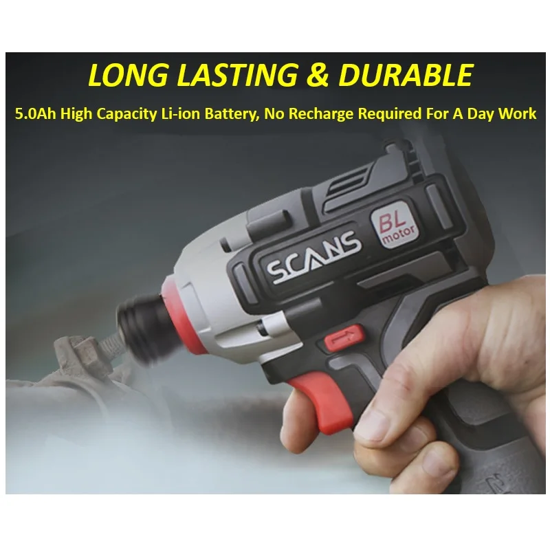 SCANS SC2180 20V 5.0AH BRUSHLESS LI-ION BATTERY 
