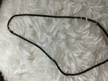 MM 2MM 2,5 MM 3MM cuerda cadenas collar de acero inoxidable DIY collares de la joyería para las mujeres hombres declaración 45CM-75CM