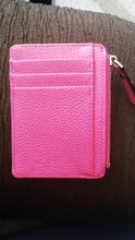 Billetera Mini de cuero PU con ranuras para tarjetas, monedero pequeño para hombre, billetera para mujer con cremallera, monedero, billetera Ultra delgada