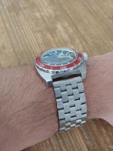 Correa de acero inoxidable para reloj de 18mm, 20mm, 22mm y 24mm para hombre y mujer, banda de Metal sólido cepillado para Gear S3, accesorios para reloj