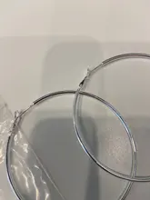 Personalidad hipérbole 925 de plata esterlina Simple liso círculo Pendientes para mujeres de plata de ley 2020-de plata-joyería de Pendientes de botón Pendientes