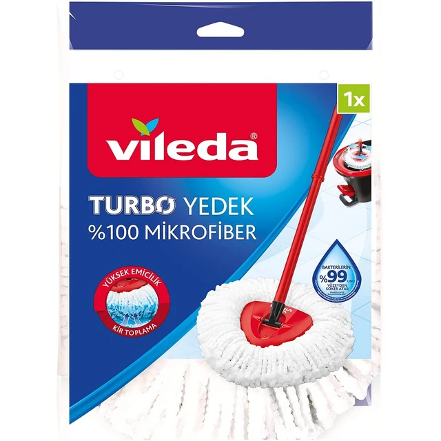 Vileda facile strizzare e pulire Turbo Classic Mop in microfibra testa di  ricarica strumento di pulizia pezzo di ricambio di ricambio per apparecchio  Vileda - AliExpress