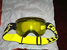 GOG-lente magnética 201 para esquí, gafas esféricas de esquí nocturno, color amarillo