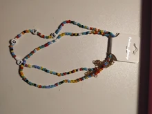 Collar de satélite multicapa con cuentas de arcoíris para mujer, joyería Bohemia hecha a mano, con personalidad