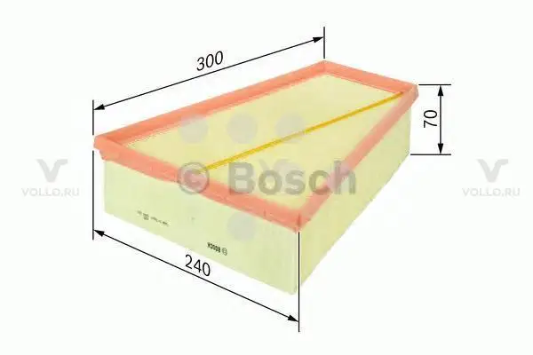 F026400109 BOSCH ВОЗДУШНЫЙ ФИЛЬТР