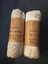 Kangobaby-Manta para bebé recién nacido, paquete de 2 unidades, edredón para bebé, toalla de baño para bebé, mantas para bebé con múltiples diseños, envoltura para bebé con varias funciones