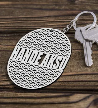 

Personalized Engraved Laser Cut Wood Keychain-3A Special Design Handmade Personalized İsme Special Gift Ware Home door New