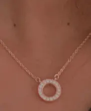 Collar de plata de ley 2020 con corazón en forma de corazón, colgante de moda, regalo de joyería, color rosa, novedad de 925