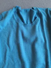 GABERLY-suéteres elásticos de Cachemira suave y jerseys para mujer, suéter de punto de lana con cuello redondo 5XL, Tops de marca de otoño e invierno