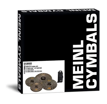 

Ccd14161820 classics custom dark plate set, Meinl