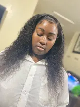 Encaje Frontal transparente con mechones, extensiones con ondas al agua, mechones con Frontal Miss Cara 100%, cabello humano Remy