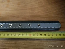 Microfiber Dog Collar Leather Safety Reflective Engraved Puppy Collar ID Name Customized