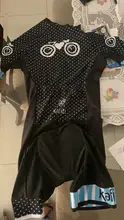 Conjunto de equipo profesional de triatlón para mujer, sudadera de manga corta, medias sexys de una pieza, traje de baño para montar en bicicleta