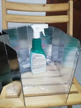 Estufa de Gas de 8/9/10/12/14/16 placas, protector de viento para exteriores, Camping, Picnic, quemador de cocina a prueba de viento, pantalla de aleación de aluminio