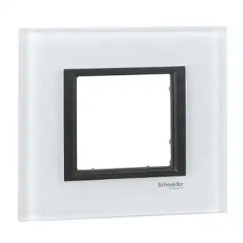 

UNICA class white glass frame 1st mgu68.002.7c2