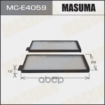 Салонный Фильтр Masuma Ssang Yong/ Musso / V2000, V2300, V2900 93-05(1/40) Masuma арт. MCE4059