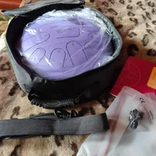 Drum Padded-Drum-Bag Meditation Mallets Steel Yoga 12inch Brand 13-Tone with Pair of