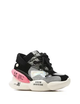 

ILVi-Genuine Leather Handmade Killah Women's Sneaker Silver Women Shoes 2020 Spring Summer (Made in Turkey)
