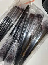 Sywinas brocha maquillaje set 15 piezas Kit de herramienta brochas de maquillaje de pelo sintético natural negro de alta calidad brochas maquillaje profesional