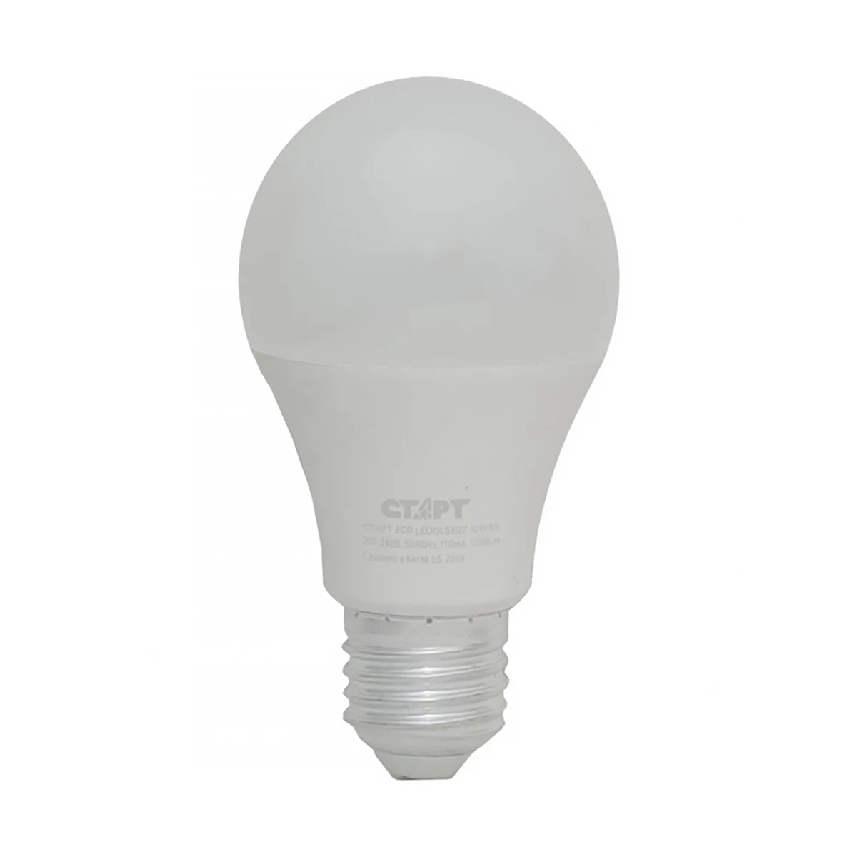 Lamp led &quotstart eco&quot pear 7W 6500 to E27 white Hol. Light (the price is for 10 PCs/pack) |