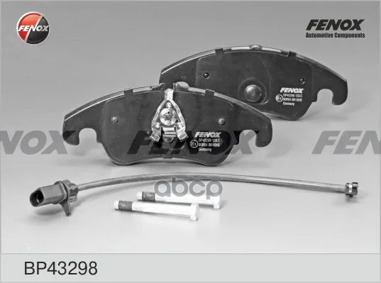 Bp43298_колодки Дисковые Передние! Audi A4 3.0tdi Quattro/3.2fsi Quattro 08 Fenox Bp43298 FENOX арт. BP43298