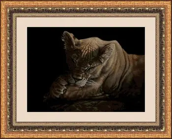 

Cross Stitch Kit PANDATHREAD Novelties 34468