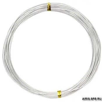 

Wire for needlework, 1mm * 10 m, 'Astra' (1 silver)