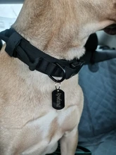 Bungee-Leash Collar German Shepherd Dogs Elastic Military Tactical Nylon for Large