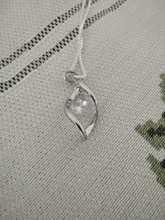 NEHZY-collar de plata de ley 925 para mujer, colgante simple retro de circonita de cristal de alta calidad, 45CM de largo