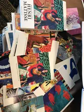 30 unids/set Henri Matisse postales arte tarjetas postales de felicitación tarjetas de regalo decoración de la pared