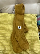 YWHUANSEN-pantimedias para niños de punto para primavera y otoño, medias de doble aguja de algodón para niñas, ropa de invierno con animales