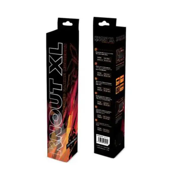 Игровой коврик для мыши NOX NXKROMKNTXL 90x35x0,3 см черный