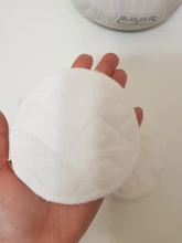 Almohadillas de algodón de bambú reutilizables, almohadilla lavable para quitar maquillaje, limpiador de piel Facial Suave, herramienta de belleza para el cuidado de la piel, 5/8/25 Uds.