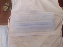 Mascarilla médica desechable no tejida, máscara quirúrgica de 3 capas con filtro, transpirable, antipolvo