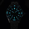 San Martin Men Luxury Diving Watch 41.5mm YN55 Automatic Mechanical Wristwatch Sapphire 20Bar Waterproof  BGW9 Luminous 6
