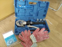 Herramienta hidráulica para prensado, fontanería, tubería Pex, de cero inoxidable y cobre, TH,U,V,M,VUS,VAU