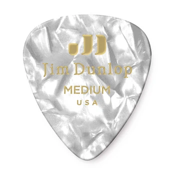 

4830-04 genuine celluloid media box 432 PCs, 4 thickness, white mother of pearl, Dunlop