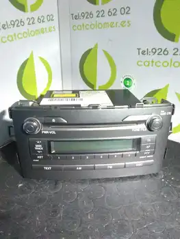 

8612002520 8612002520 Audio system/Radius Cd Toyota Auris 2.0 D-4d Cat