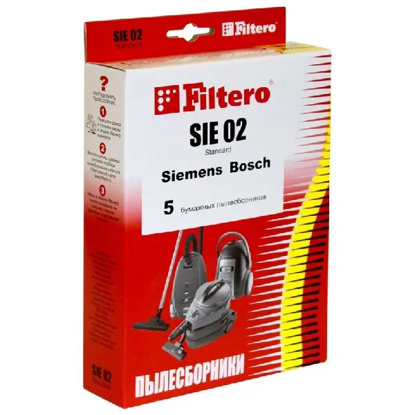 Набор пылесборников Filtero SIE 02(5) Standard