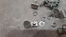 Codificador rotativo EC11 de 20 posiciones y 360 grados, botón pulsador de 5 pines, mango largo de 15/20MM con interruptor de botón incorporado, 5 unids/lote