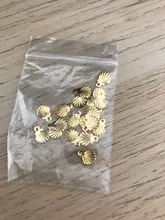 Colgante de concha de acero inoxidable, pulsera de concha de océano de 8x6mm, joyería de moda, Discovery, artesanal, HXD, 20 uds.