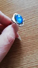 Vintage Color Retro cambio anillo Oval emoción sentimiento cambiante anillo de Control de temperatura de Color anillos para las mujeres