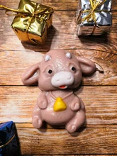 Бычок из мыла с колокольчиком Бычок из мыла с колокольчиком