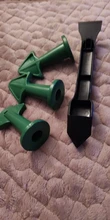 Juego de espátulas de boquilla de silicona reutilizable, herramientas calafatear