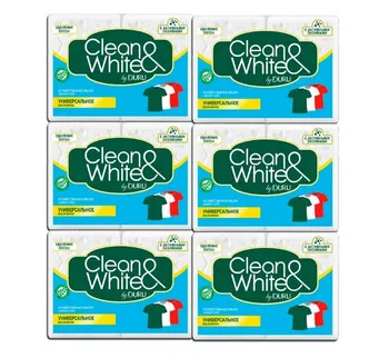 

Duru Clean & white laundry soap мультипак, Universal, 6 PCs 125g